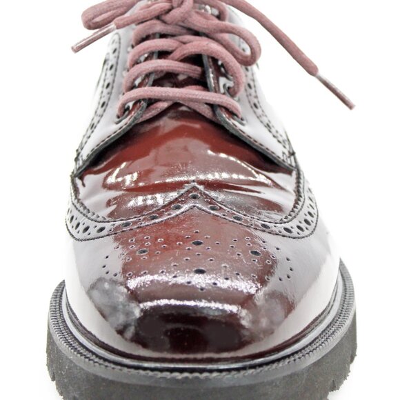 Cole Haan American Classics  Deep Burgundy Brush-Off-Black Longwing Oxford main image 8
